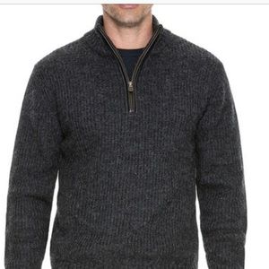 NWT Rodd & Gunn Huka LodgeQuarter Zip Sweater $248